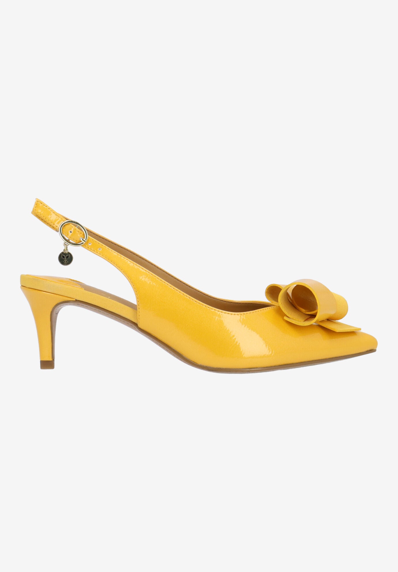 Delara Slingback Pump, MARIGOLD, alternate image number 3