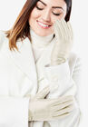 Leather Gloves, IVORY, hi-res image number null