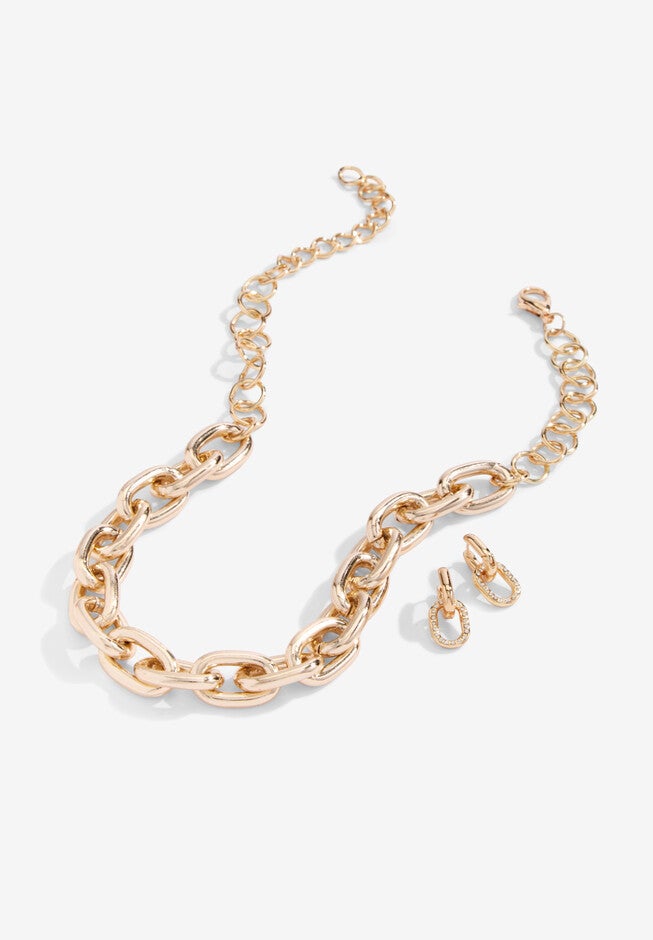 Statement Chain-Link Set, , alternate image number null