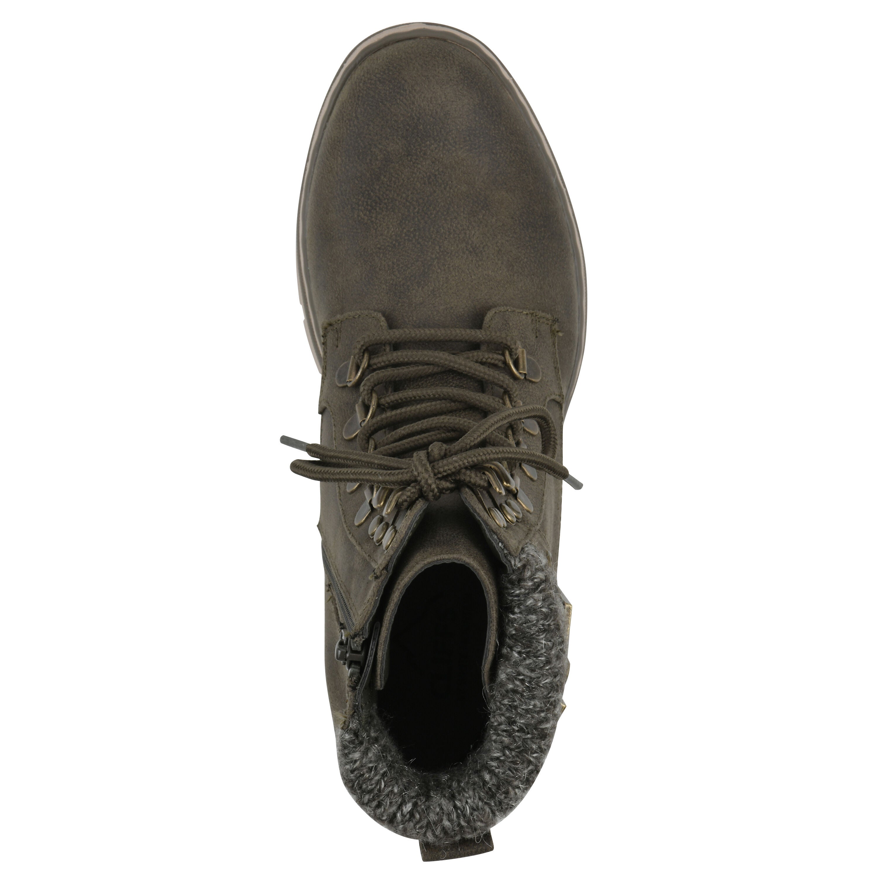 Kimmie Hiker Bootie, OLIVE FABRIC, alternate image number 4