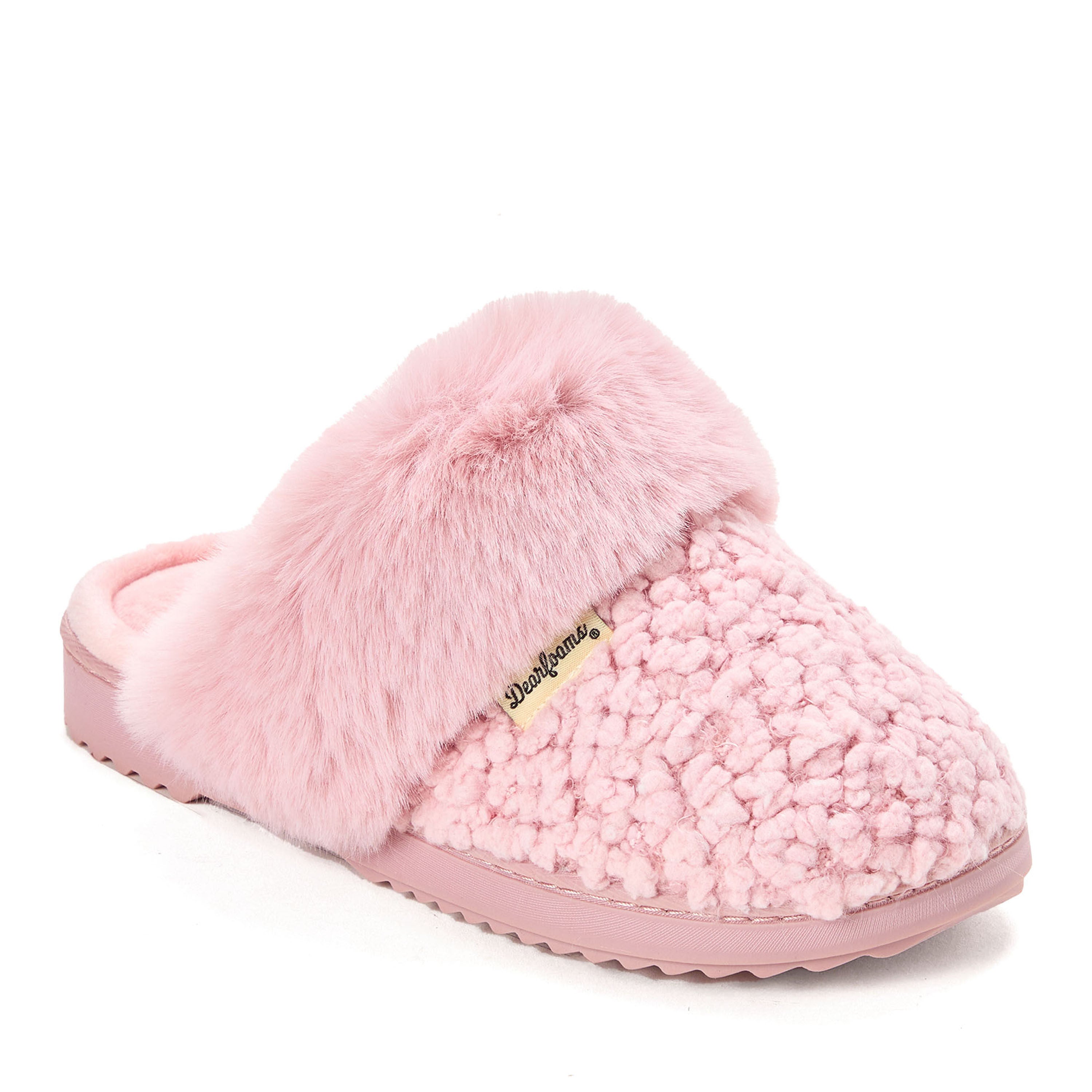 Courtney Knit Scuff, PINK, hi-res image number 0