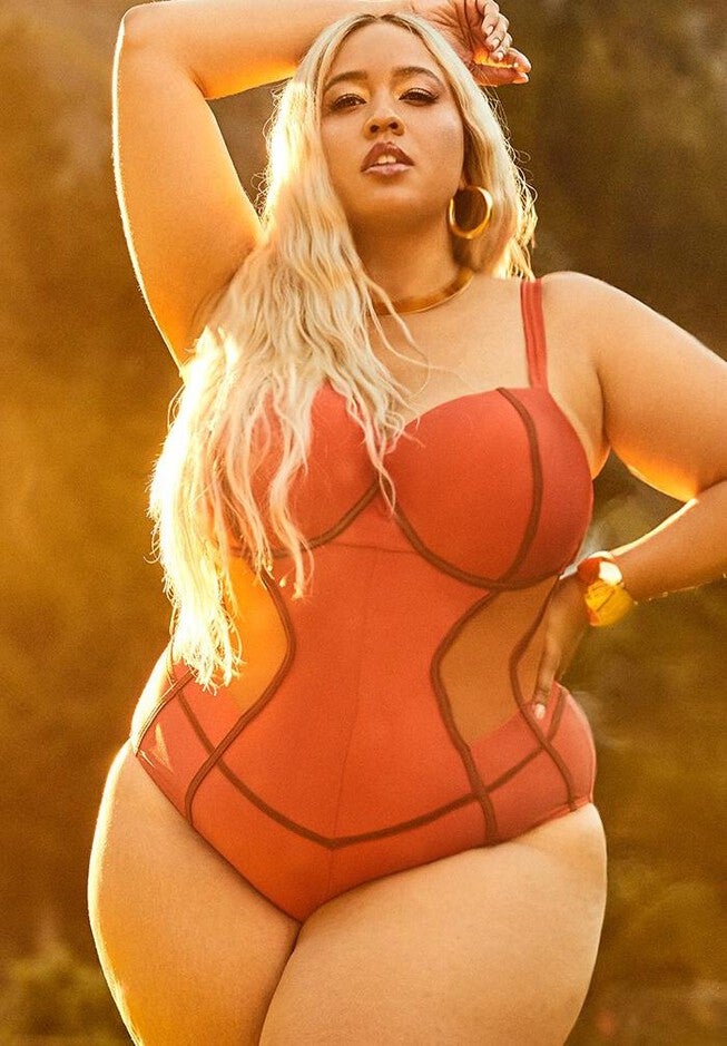 GabiFresh x Swimsuits For All Blaze Underwire One Piece Swimsuit, , alternate image number null