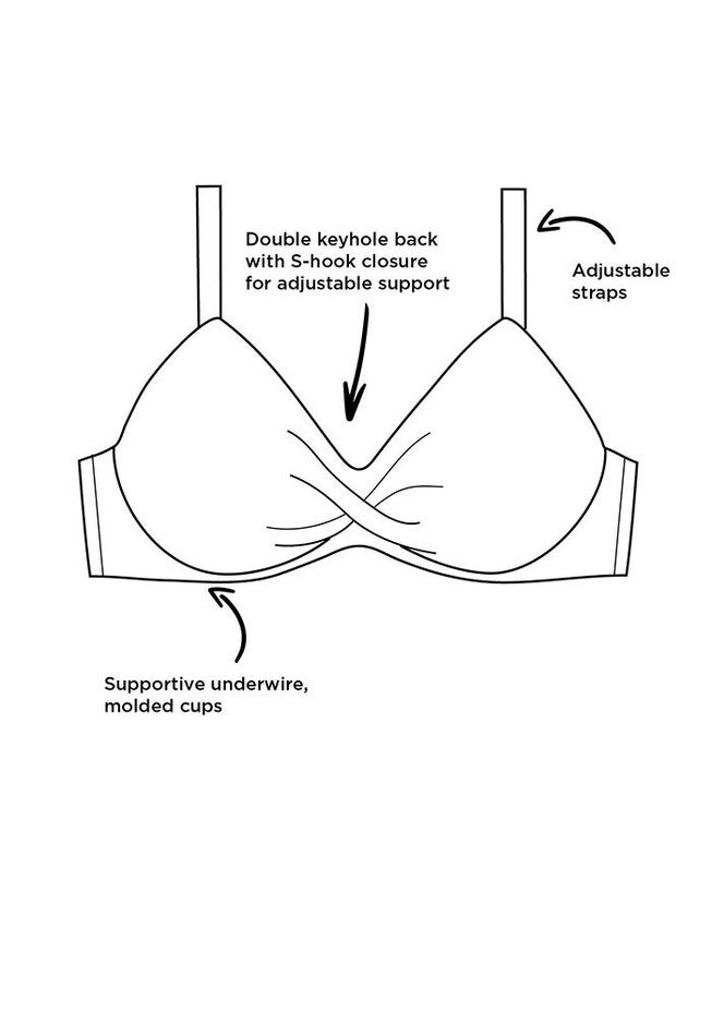 Dame Underwire Bikini Top, , alternate image number null