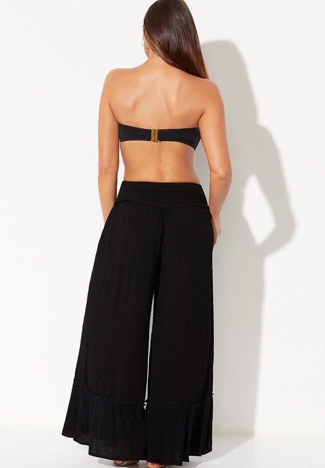Kennedy Smocked Waist Beach Pant, , on-hover image number 1