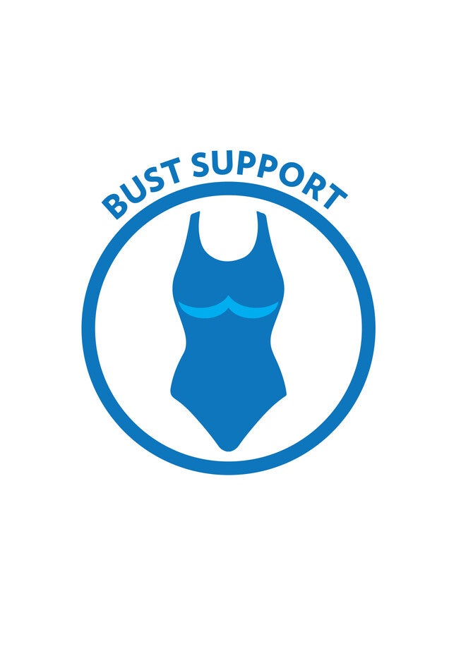 Flared Tankini Top with Bust Support, , alternate image number 4