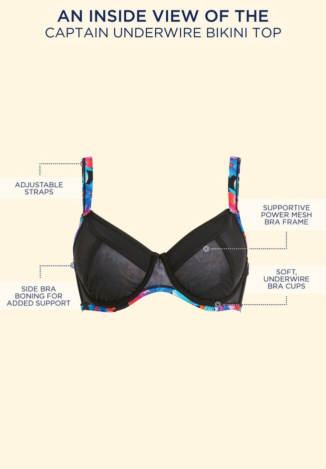 Captain Underwire Bikini Top, , alternate image number null