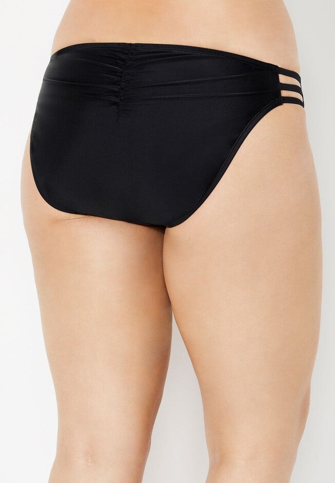 Triple String Swim Brief, BLACK, on-hover image number null