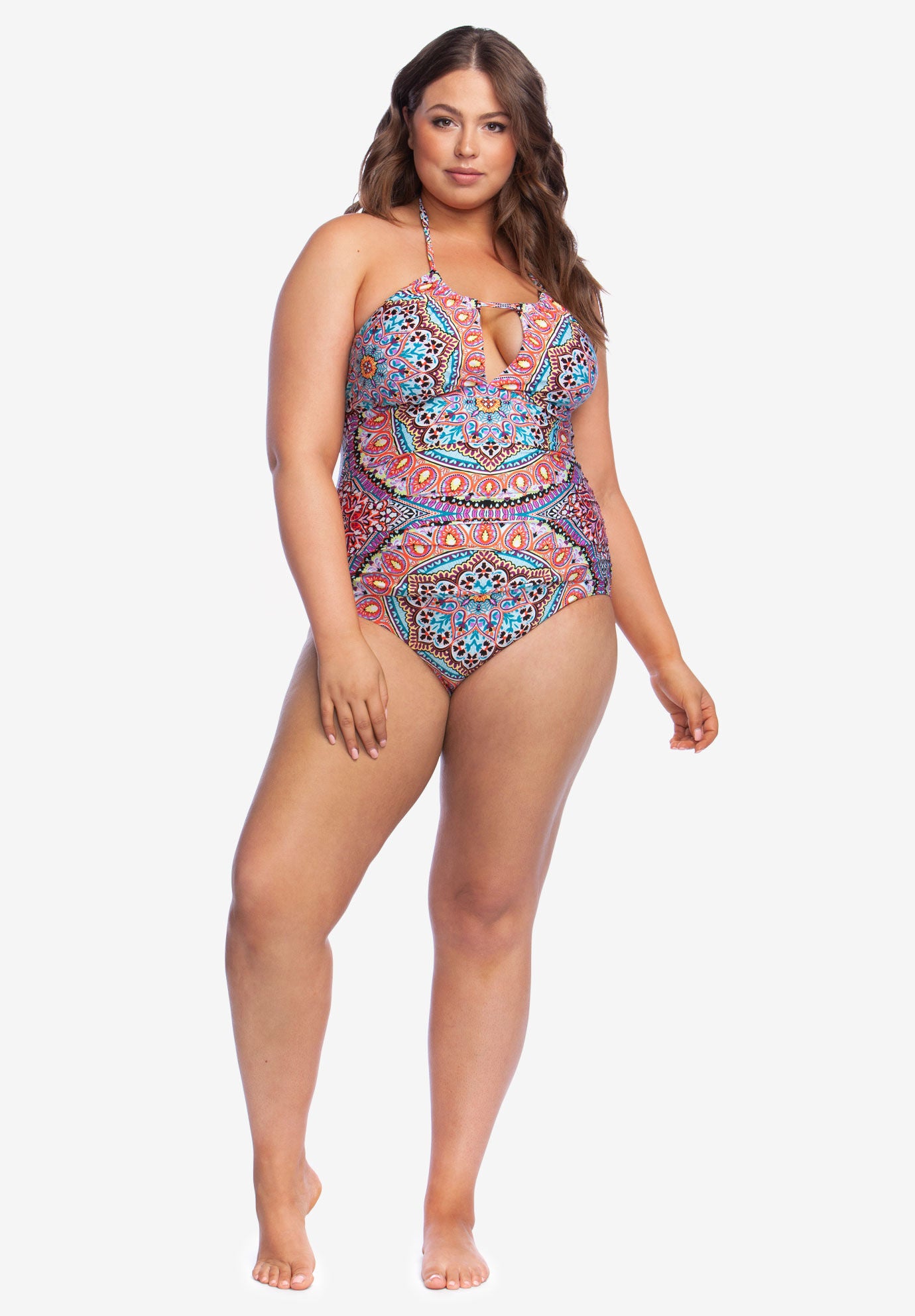 kenneth cole reaction one piece swimsuit
