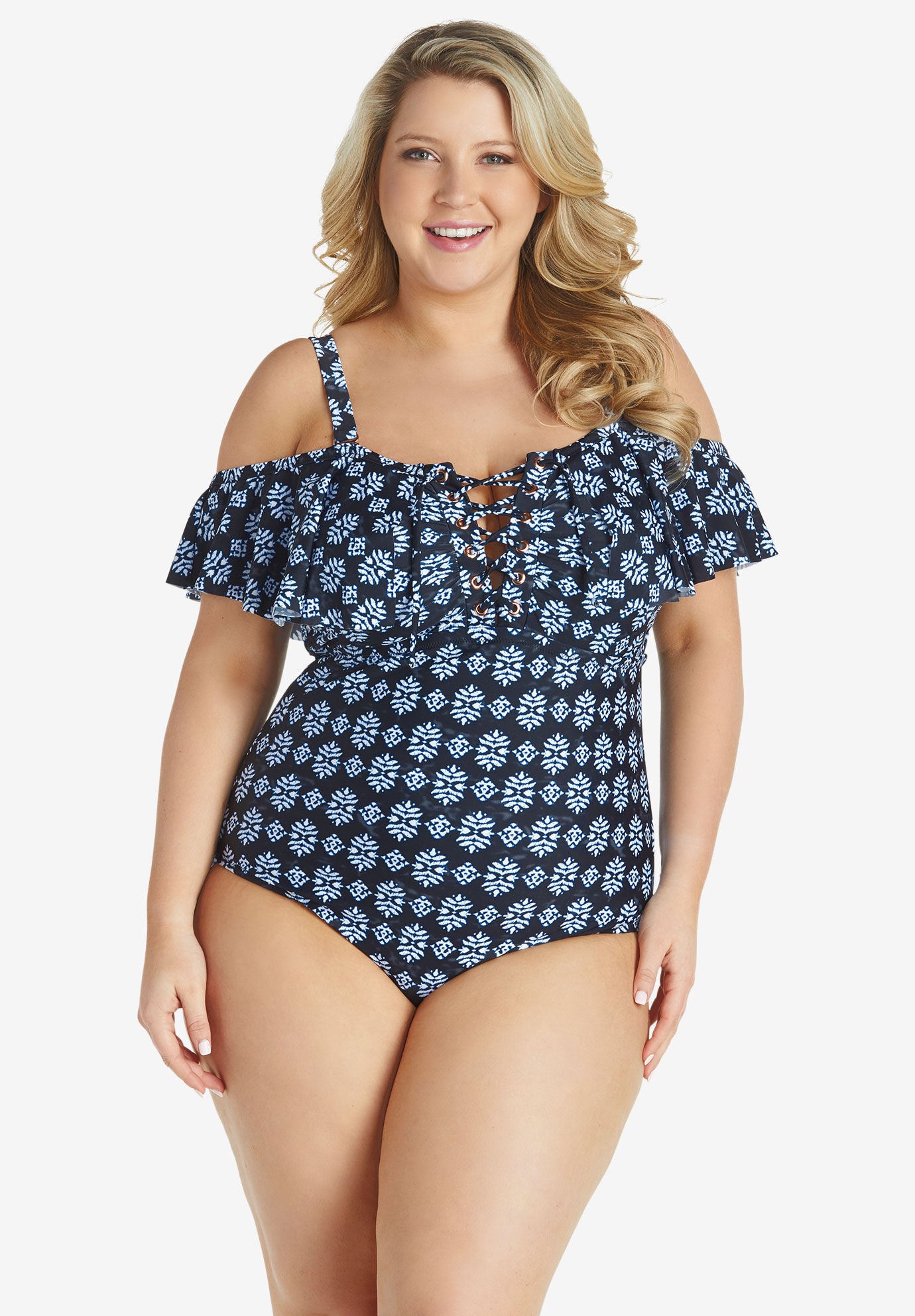 raisins curve plus size swimwear