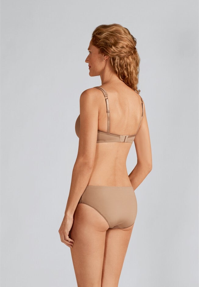 Lara Satin Padded Wire Free Bra 44212 , , alternate image number 2