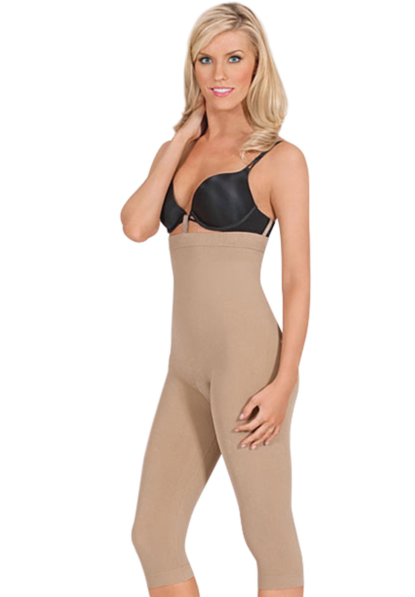 Julie France by Euroskins L&eacute;ger Ultra Light Capri Shaper, NUDE, hi-res image number 0