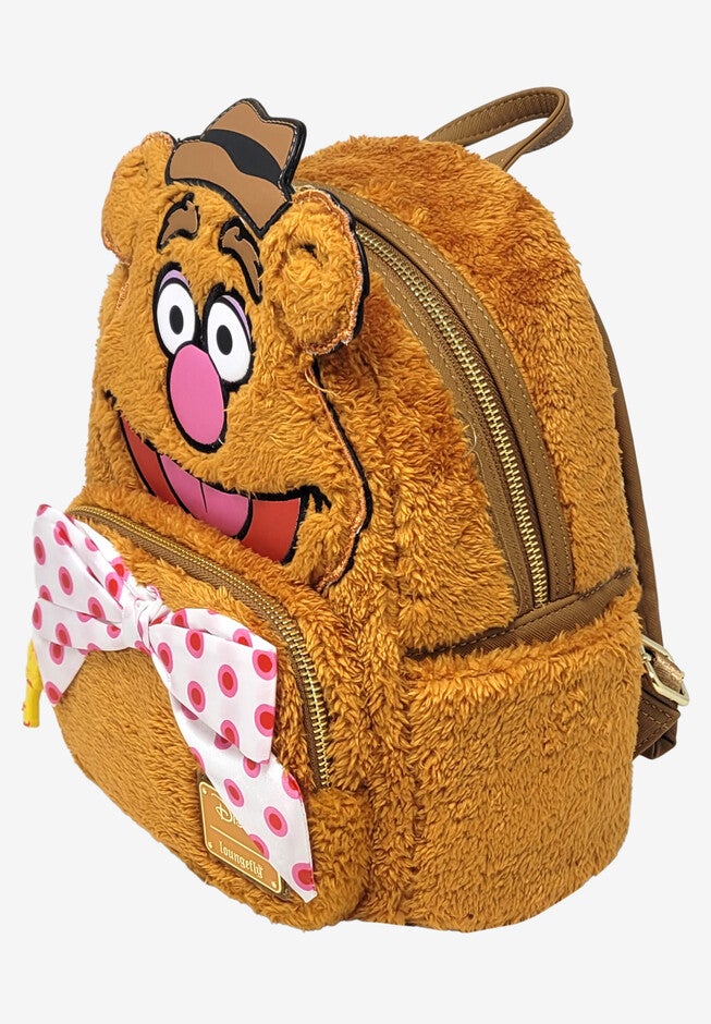 Loungefly X Disney The Muppets Fozzie Bear Mini Backpack, , alternate image number 3