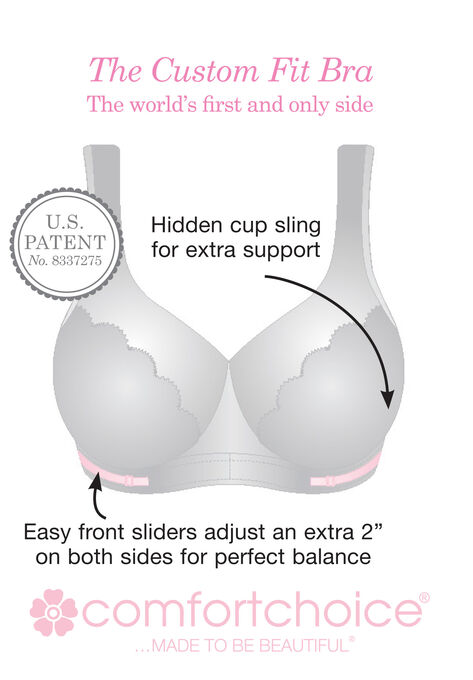 Lace custom-fit bra , , alternate image number null