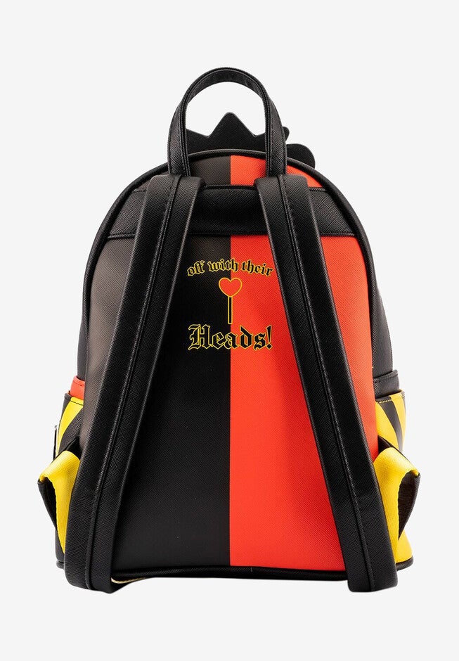 Loungefly X Disney Queen Of Hearts Mini Backpack Handbag Alice In Wonderland, , alternate image number null