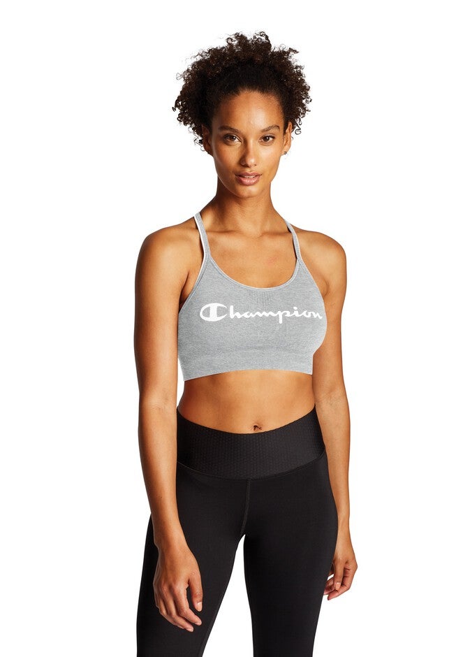 The Heritage Cami Sports Bra, OXFORD GRAY, hi-res image number 0