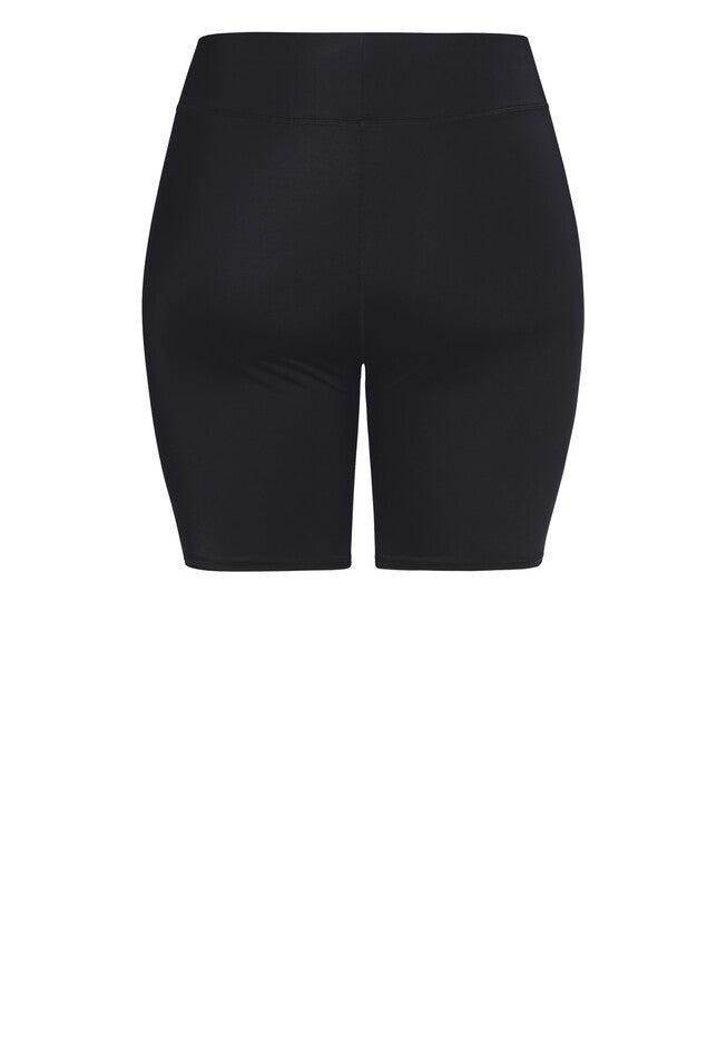 Hi Waist Swim Short, BLACK, alternate image number null