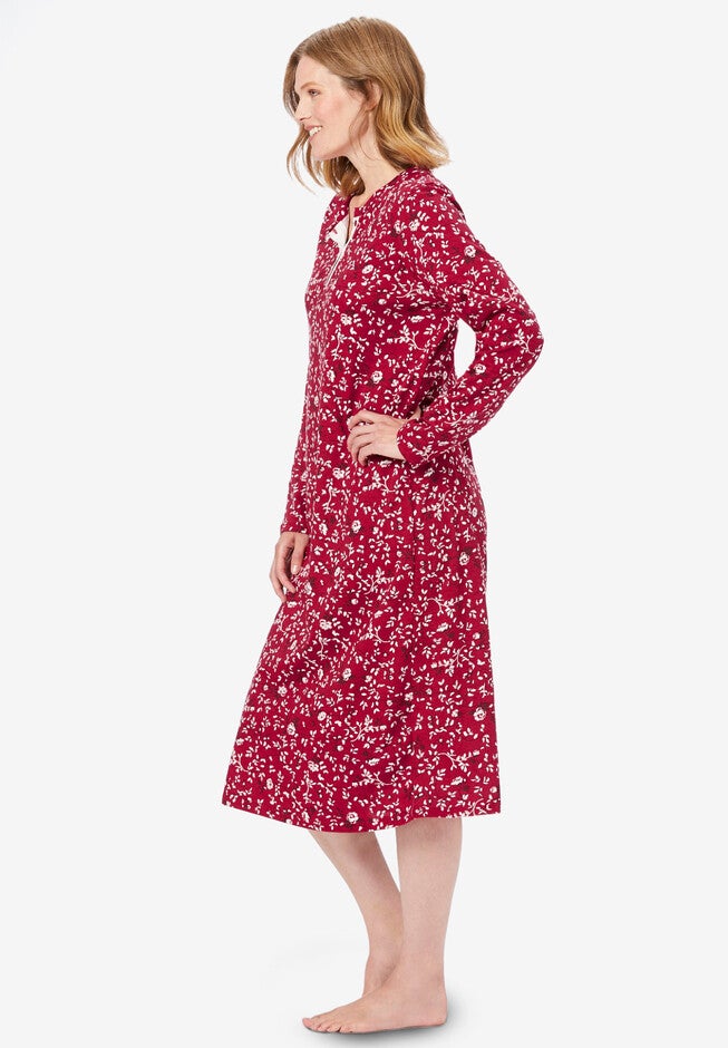Henley Sleep Shirt, , alternate image number null