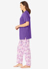 Graphic Tee PJ Set , , alternate image number null