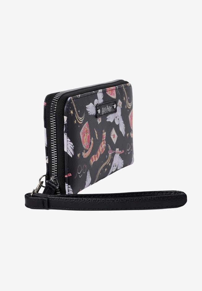 Harry Potter Wallet All-Over Print Zip Around Wristlet Strap, , alternate image number 3