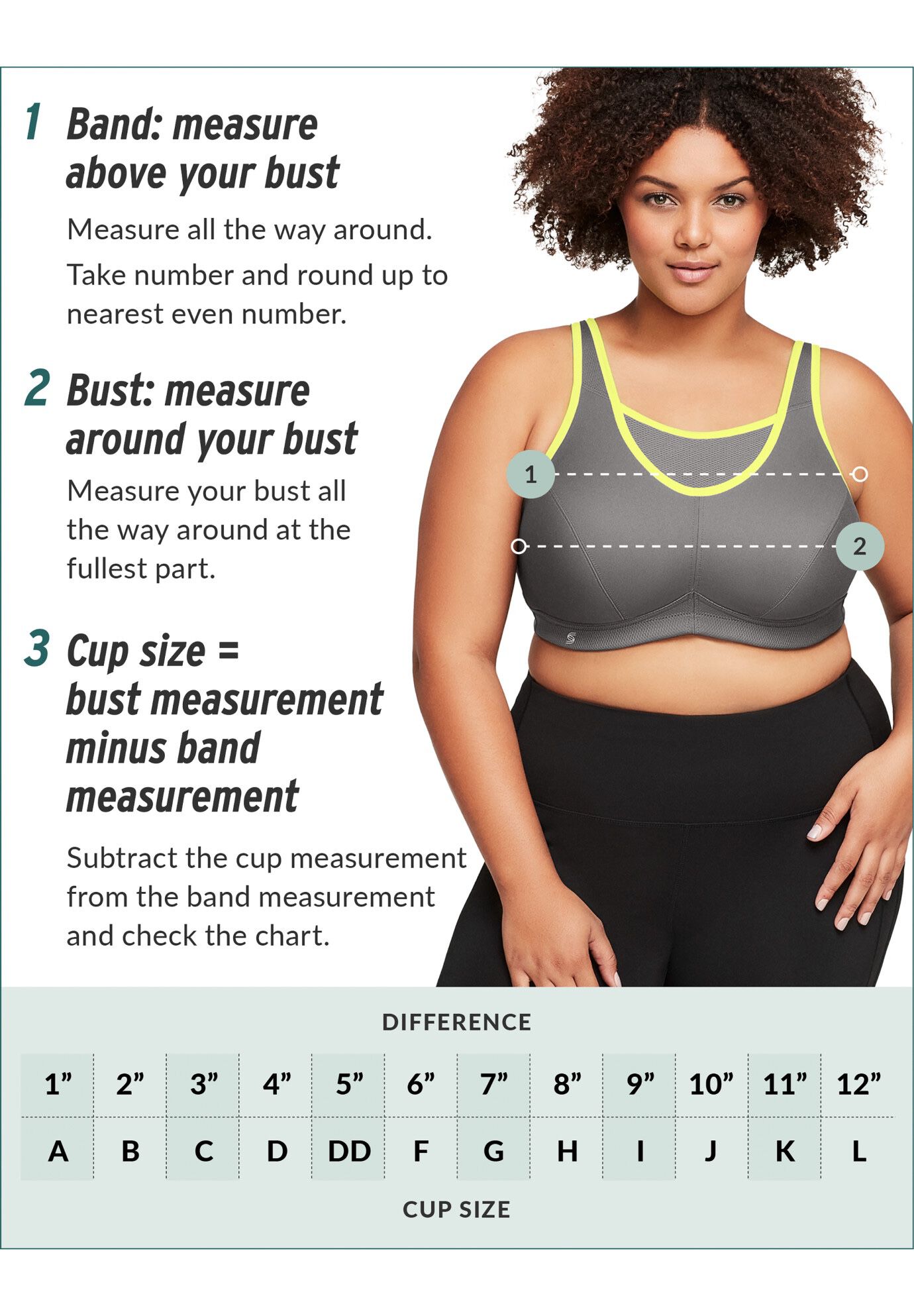 Full Figure Plus Size No-Bounce Camisole Elite Sports Bra Wirefree #1067 Bra, , alternate image number 4
