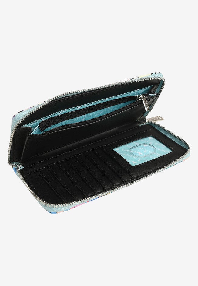 Loungefly x Disney Women's Zip Around Wallet Princess & Villains, , alternate image number 3