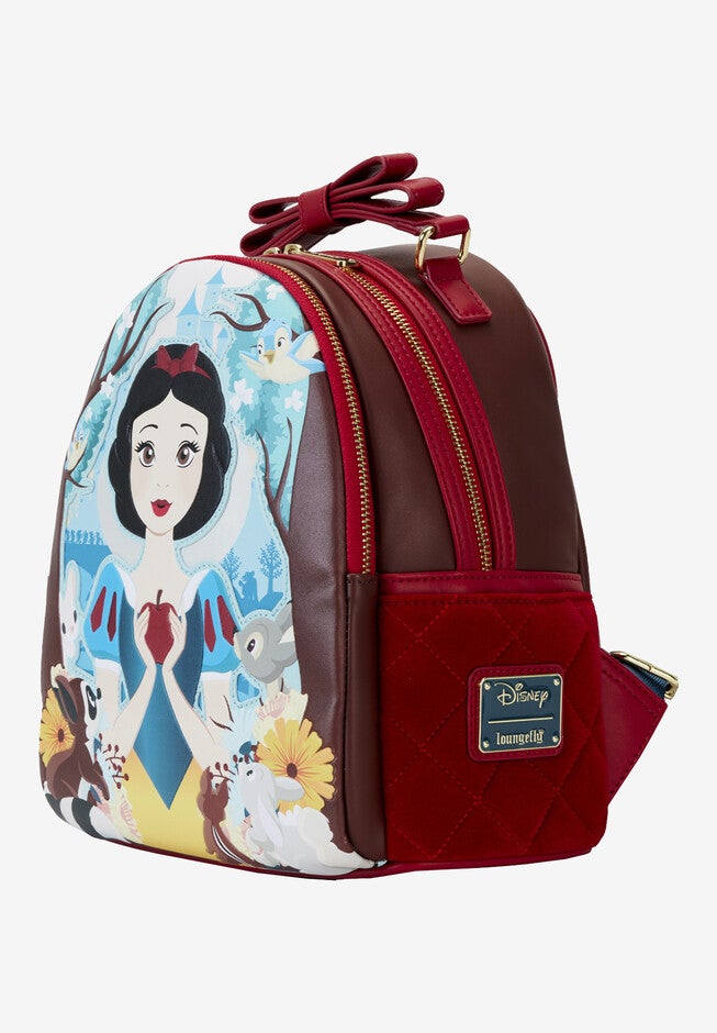 Loungefly X Disney Snow White Classic Apple Mini Backpack, , alternate image number null