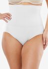 Seamless High Waist Brief , WHITE, hi-res image number 0
