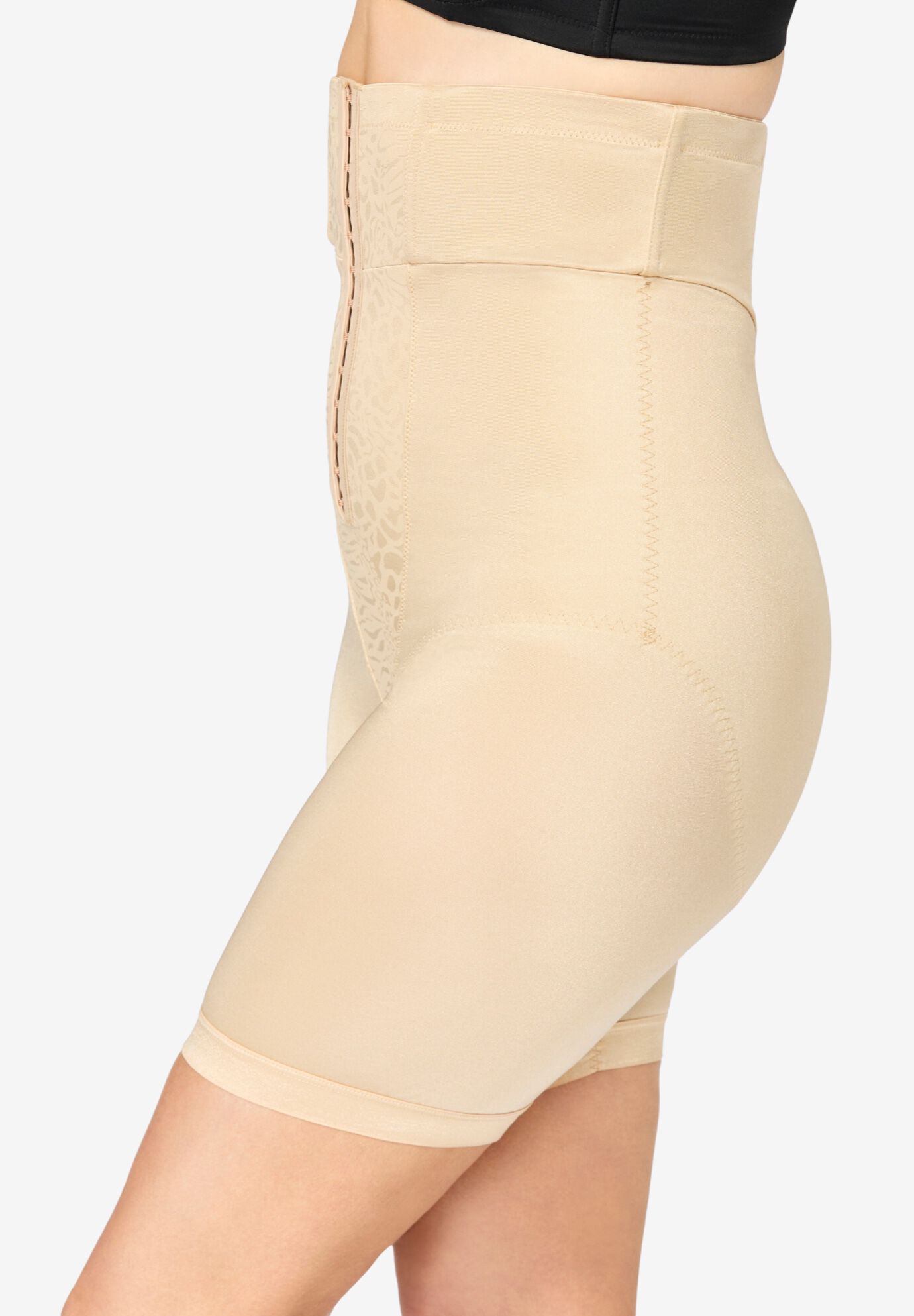 Long Leg Waist Shaper, FRAPPE, alternate image number 2