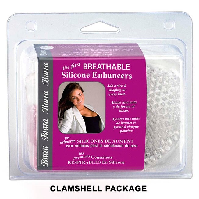 Breathable Silicone Enhancer, CLEAR, alternate image number null