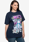 Disney Eeyore T-Shirt What's Not to Love Navy Blue, , alternate image number 2