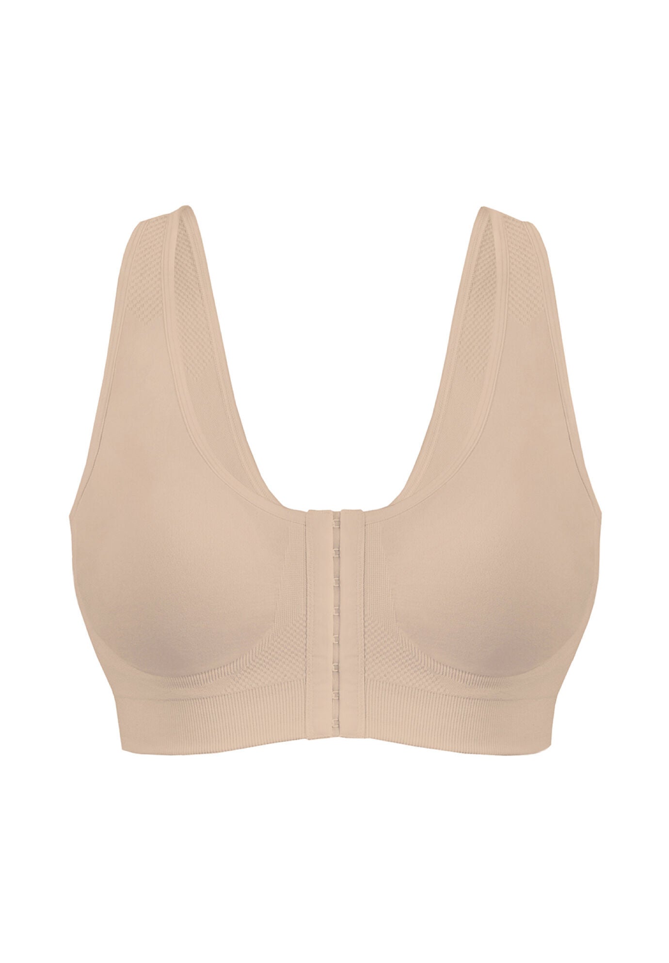 Exquisite Form 5101000 Women'S Fully Seamless Wireless Full Coverage Bra With Front Closure, , alternate image number 2
