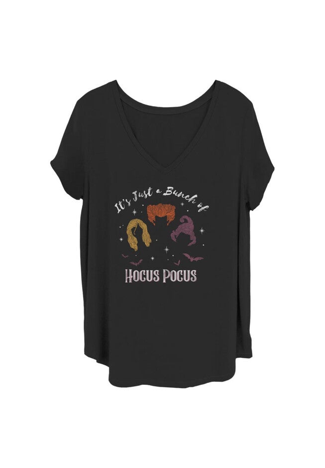 Bunch Of V-Neck T-Shirt, BLACK, hi-res image number 0