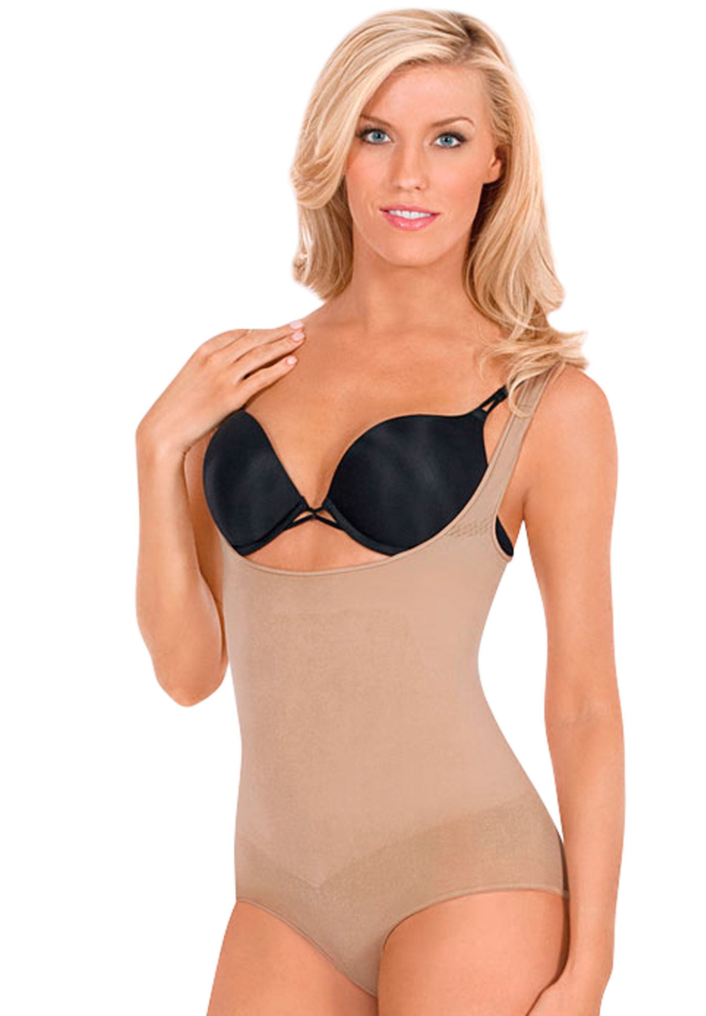 Julie France by Euroskins L&eacute;ger Ultra Light Frontless Panty Shaper, NUDE, hi-res image number 0