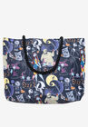 Disney Jack Skellington Tote Bag Travel Beach Nightmare Before Christmas Sally Tote Bag, , alternate image number null