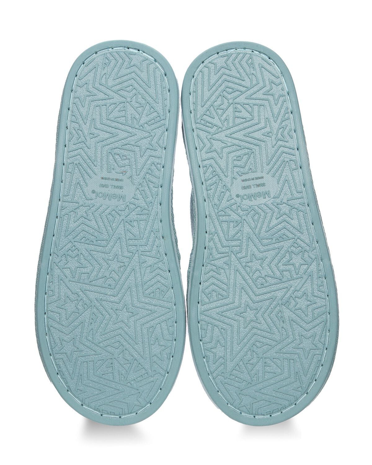 Retro Kittens Plush Slippers, TEAL, alternate image number 2