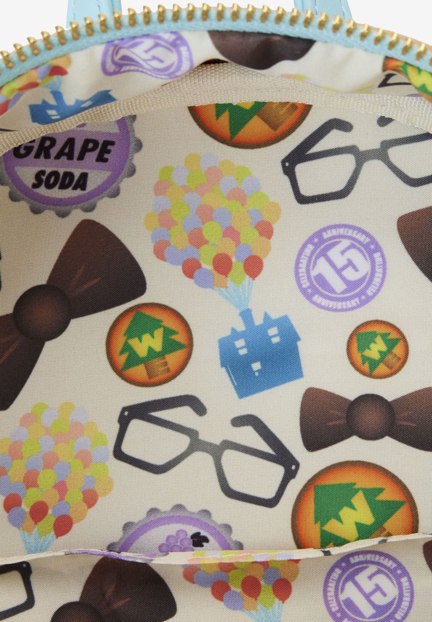 Loungefly X Pixar Up Carl & Ellie Adventure Mini Backpack 15Th Anniversary Backpack, , alternate image number 6