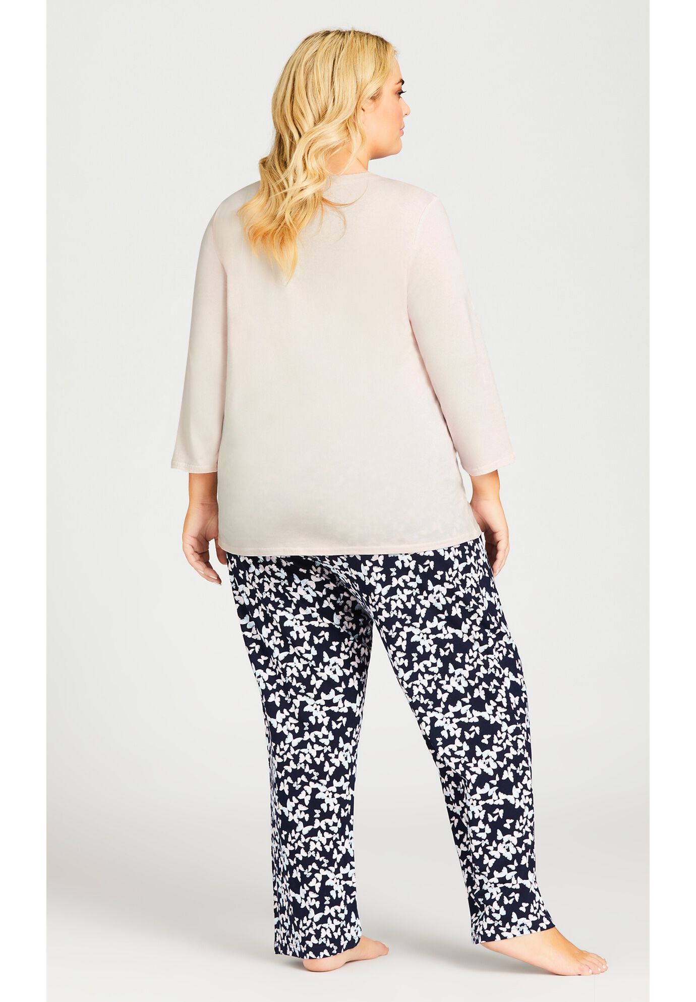Love Sleep Top, PEARL, on-hover image number 1
