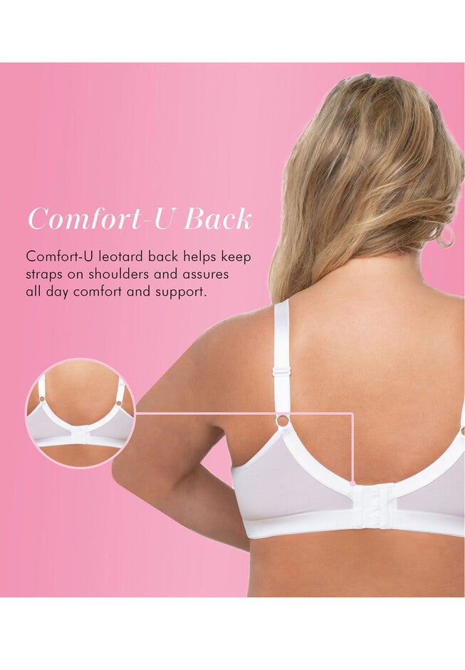 Fully Soft Cup Embroidered Mesh Bra, , on-hover image number 1
