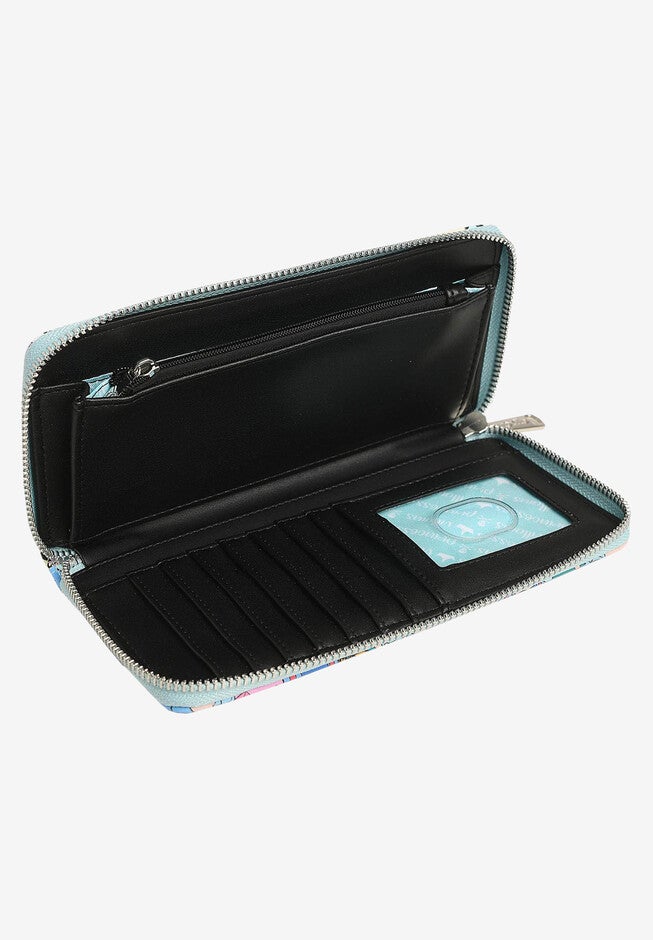 Loungefly x Disney Women's Zip Around Wallet Princess & Villains, , alternate image number 4