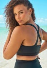 Scoop Neck Swim Bra, , alternate image number null