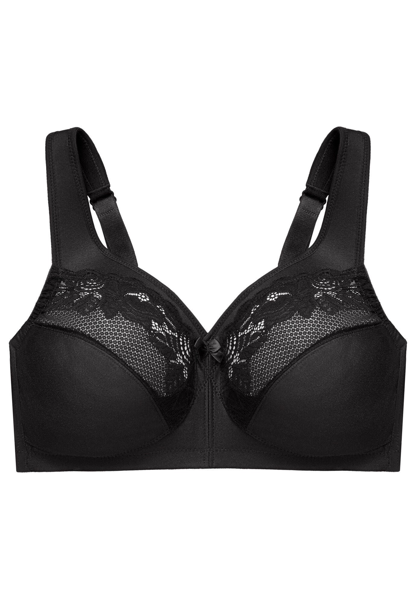 Full Figure Plus Size Magiclift Minimizer Bra Wirefree #1003 Bra, , alternate image number 2