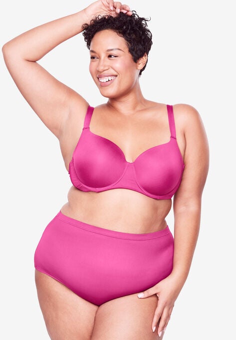 No Show High Cut Brief By Comfort Choice Jessica London