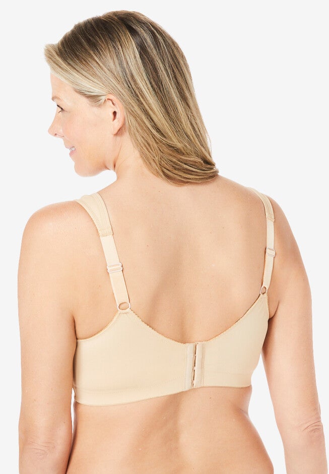 Wireless Microfiber T-Shirt Bra, EVENING BLUE, on-hover image number 1