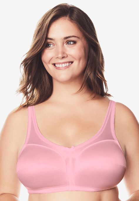 Satin Wireless Comfort Bra , ROSE QUARTZ, hi-res image number null