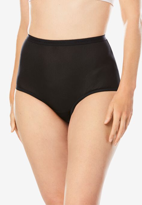 5-Pack Nylon Full-Cut Brief , , alternate image number null