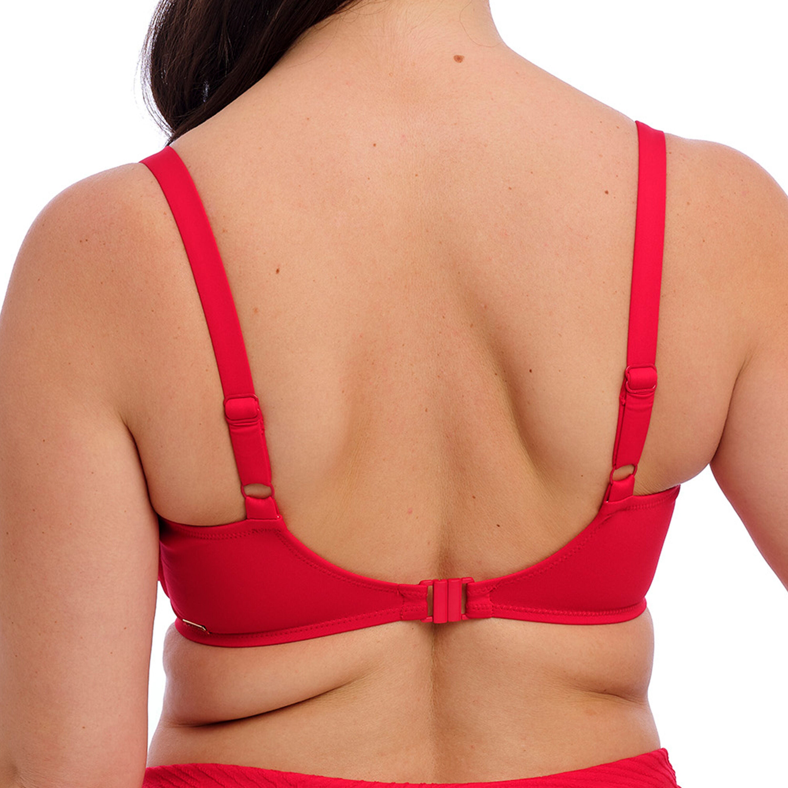 Ottawa Underwire Full Cup Bikini Top, RADIANT RED, on-hover image number 1
