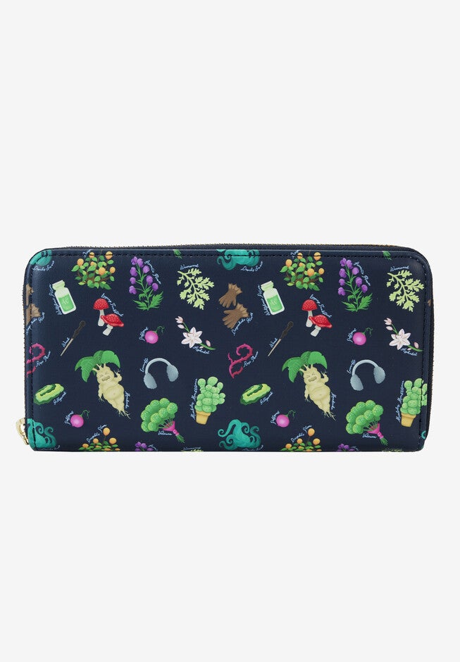 Loungefly X Harry Potter Herbology Women'S Zip Around Wallet, , on-hover image number null