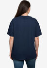 Disney Eeyore T-Shirt What's Not to Love Navy Blue, , on-hover image number null