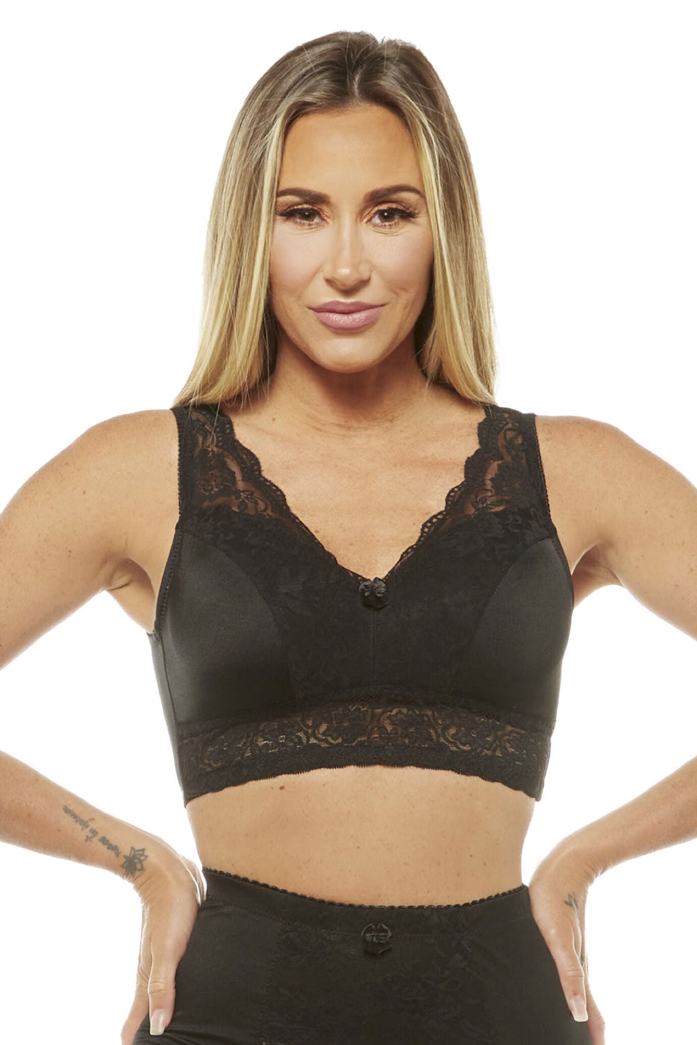 Pin Up Bra, BLACK, hi-res image number 0