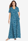 Long T-Shirt Lounger, DEEP LAGOON ANIMAL, hi-res image number null